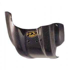 307030 P3 Carbon Hybrid Skid Plate Black