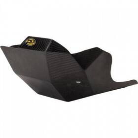 307090 P3 Carbon Skid Plate Black