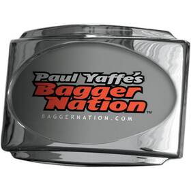 Uslp3-c Paul Yaffe Originals Pyo Bagger Nation Cvo Universal Stealth Iii License Plate Fra
