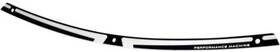 0209-2016sca-bm Performance Machine - Contrast Cut Scallop Windscreen Trim