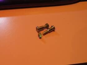 1237.9 Pivot Honda Z50 Ct70 Ct70h Qa50 Habdle Bar Bolts Pair 2 Chromed With Keeper Nut