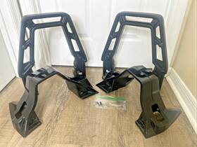 Polaris 5144613-463 17-26 Oem Slingshot Black Right And Left Hoop Rollbars Rollbar Covers