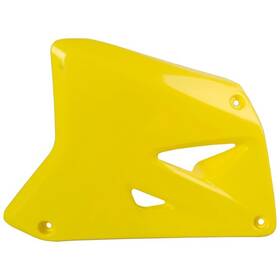 8410700001 Polisport Radiator Shrouds Yellow #8410700001 For Suzuki Rm85/rm85l
