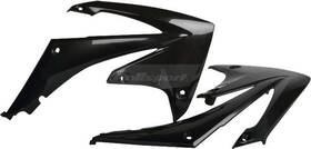 8412700003 Polisport Radiator Shrouds Black For Honda Crf250r 4-stroke/crf450r