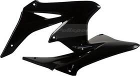 8413600002 Polisport Radiator Shrouds Black For Suzuki Rm-z250 2010-2018