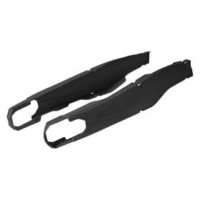8456900001 Polisport For Honda Crf250r 2011-2017 Black Swingarm Protectors