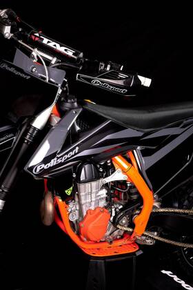 8466500002 Polisport Frame Protectors - Orange
