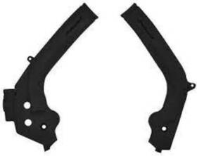 8466600001 Polisport Frame Protectors Black Left Right 0505-1743 64-00661