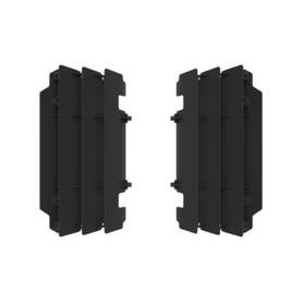 8472500001 Polisport Radiator Louvers Black For Kawasaki Kx250 2t 2005-2007