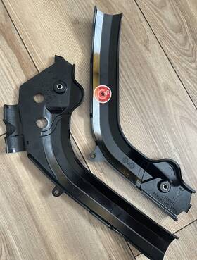8472900002 Polisport Frame Protector Black 16-22 Ktm 250sxf Left Right