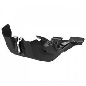 8476400001 Polisport Fortress Skid Plate With Linkage Protection Black