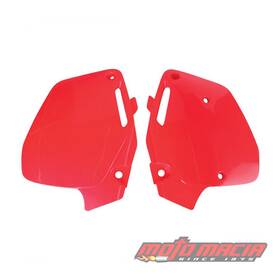 8494700002 Polisport Side Panels Cr125/250 Red Honda Cr500r Cr125r Cr250r 1990-2000