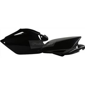 8602800002 Polisport Dgp Replica Side Number Plates - Black