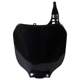 8658000002 Polisport Front Number Plate Black For Yamaha Yz125/yz250/yz250f/yz450f/yz426f