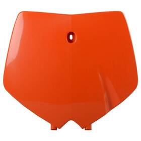 8660300001 Polisport Front Number Plate Orange Ktm 200 Mxc/380 Sx/250 Mxc/300 Mxc