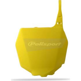8660400002 Polisport Number Plate - Yellow