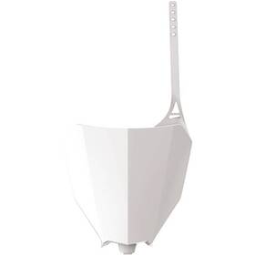 8666300001 Polisport - Restyle Front Number Plate White