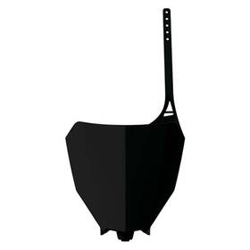 8666300002 Polisport Number Plate - Black