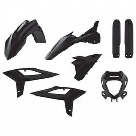 90930 Polisport Complete Replica Plastic Kit Black