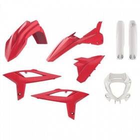 91024 Polisport Complete Replica Plastic Kit Red