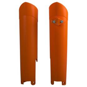 Orpo-rt461311-ds Polisport 2008-2014 Ktm 250/300 Xc Dirt Bike Orange Fork Guards