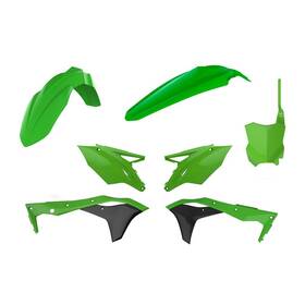 Polisport P90921 Kit Plastiche Mx Verde Kawasaki Kx 250f 2017-2020