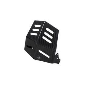 704060 Powerjames Carbon Fiber Oil Chin Spoiler Fairing Cover For Harley 18-later M8 Softail Fxbb