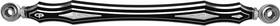 Drk-350-all-blk Prec. Billet Dark Side Shift Linkage Black #drk-350-all-blk