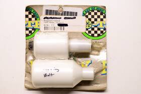 0505-0046 Pro-tek White Frame Sliders Nos