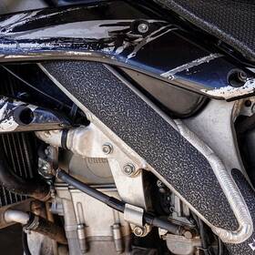 Huf8 Pryme Black Upper Frame Guards 2005-2017 Honda Crf450x Grip Tape Crf 450x Crf450