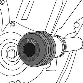 3154n Puig Vintage 2.0 Nylon Puck For M12 Bolt