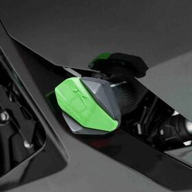 561-06378g Puig 6378v Replacement Rubber Covers For R12 Sliders