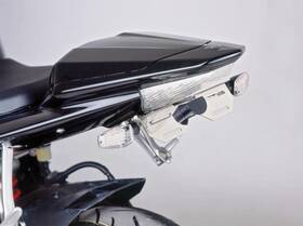 6096n Puig Fender Eliminator Black #6096n Kawasaki Ex650e Ninja 650 2012-2014