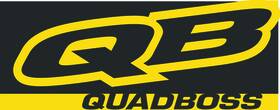 155623 Quadboss 88in X 34in Logo Banner