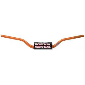 800126 Renthal Handlebars Fatbar Trials 100 Aluminum Orange Anodized 1.125 Inch Dia