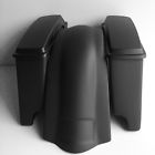 Rfk400 Tcb Stretched Extended Saddlebags Lids And Fender For Harley Touring Models