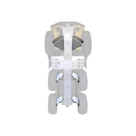 9755f Ricochet Complete Skid Plate Set Can-am Outlander Max 6x6 1000