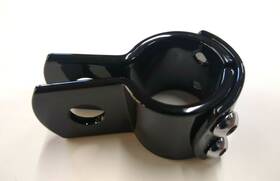 Rcp24040481 Rivercity Black 1 Inch 3 Piece Universal Frame Tube Clamp For All Harley Models And Customs