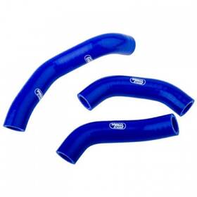 Hus-38 Samcosport Radiator Hose Kit With Thermostat Bypass Blue
