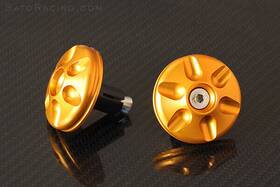 Y-vmax09fs-rac-g Sato Racing Yamaha Vmax 1700 2009-2020 Rear Axle Caps