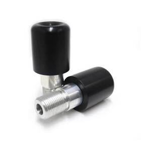 725-1619 Shogun Bar End Sliders Black #725-1619 Yamaha Yzf-r6/yzf-r6s