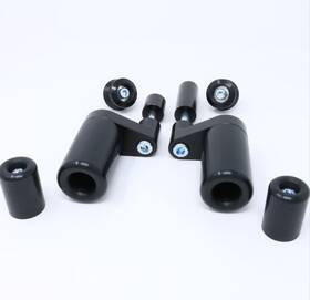 71-13009 Shogun Motorsports Complete Slider Kit Black Kawasaki