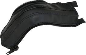 H44-2bk Show Chrome Kaliber Passenger Grab Handle Cover - Black