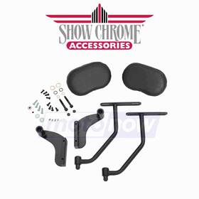 G3q1 Show Chrome Mn/g3q1 Deluxe Armrest Kit For 2018-2020 Honda Gl1800 Gold Wing Tour Wm