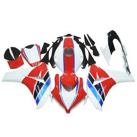 Cbr1000rr08-26 Sportfairing #qin Red White Blue Fairing Kit For Honda Cbr1000rr 2008 2009-2011 Injection Bodywork
