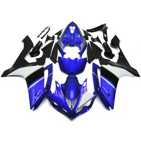 Fwr12007-95 Sportfairing #qin Blue Black Fairing Kit For Yamaha Yzf R1 2007 2008 Plastic Injection Bodywork