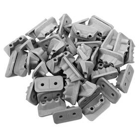 2522-p2-gry Stud Boy Super-lite Pro Series Double Backers .75 Inch - 48/pack Gray