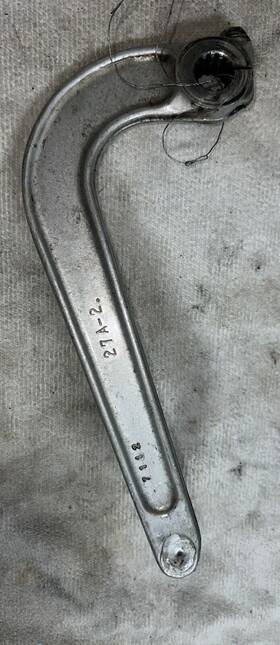 27a-2 Suzuki 1986 Gsxr750/1100 F/g/h 1985-87 Slabside Rear Brake Pedal Oem
