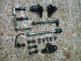 41940-20c00-019 Suzuki 1988-1997 Gsx600f Katana Complete Engine Motor Mounts Bolts Brackets Set