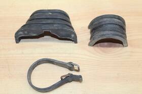 44542-01b00 Suzuki 1984 - 1988 Rm125 Rm 125 Oem Frame Gas Fuel Tank Rubber Guard Strap